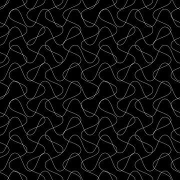 Intersecting lines grid, mesh repeatable pattern. Vector. Stock Illustration