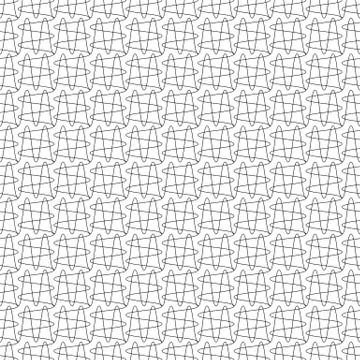 Intersecting lines grid, mesh repeatable pattern. Vector. 스톡 일러스트