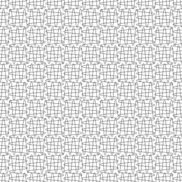 Intersecting lines grid, mesh repeatable pattern. Vector. Stock Illustration