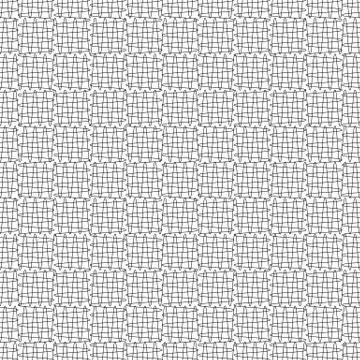 Intersecting lines grid, mesh repeatable pattern. Vector. 스톡 일러스트