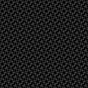 Intersecting lines grid, mesh repeatable pattern. Vector. Stock Illustration