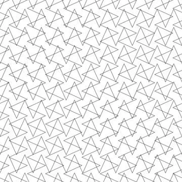 Intersecting lines grid, mesh repeatable pattern. Vector. Stock Illustration