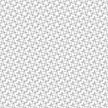 Intersecting lines grid, mesh repeatable pattern. Vector. Stockillustratie