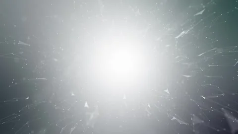 Intersecting neuronal plexus patterns. Synaptic geometry interweaving. Stock Footage 275230425