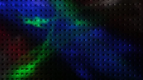 Intersecting rays of light of different colors Stock-Footage 105944139