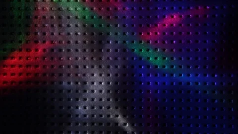 Intersecting rays of light of different colors Stock-Footage 105944190