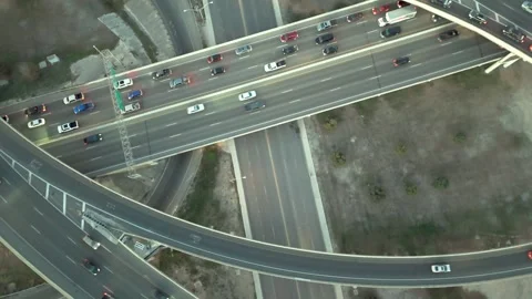 Intersecting SA Highways Stock Footage 331539366