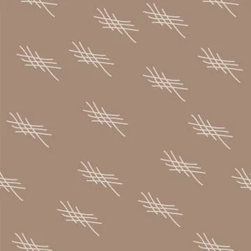 Intersecting stripes on a beige background Stock Illustration