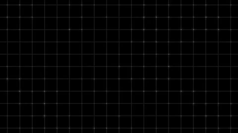 Intersecting white lines on black animated background forming moving grid a.. Stock Footage 321626176