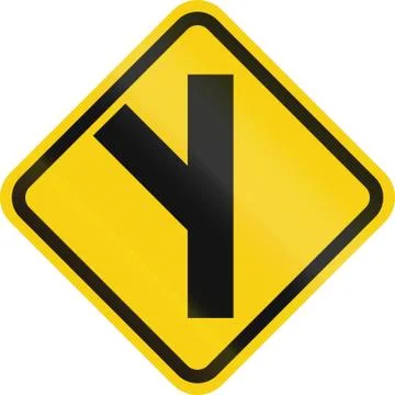 Intersection Ahead In Colombia Stock Illustration