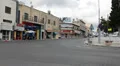 Intersection of Arch. Makarios III and Evagora Pallikaridi Ave. Paphos, Cyrpus HD Footage