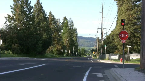 Intersection Stock Footage 736144