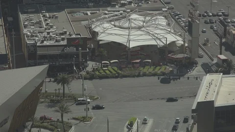 Intersection Las Vegas Strip 動画素材 98189748