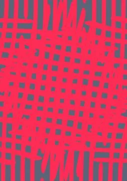 Intersection of red stripes on a dark background. 스톡 일러스트