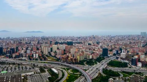 Intersection of roads Stock-Fotos