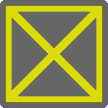 The intersection section. Approaching the intersection. Road signs. 스톡 일러스트