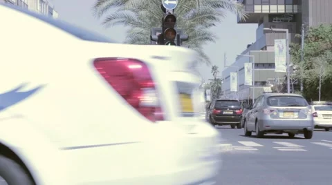 Intersection Timelaps Stock Footage 44188344