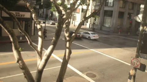 Intersection Timelapse 2 Stock Footage 11236393