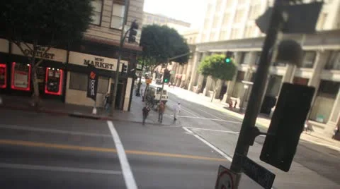 Intersection Timelapse Stock Footage 11234635