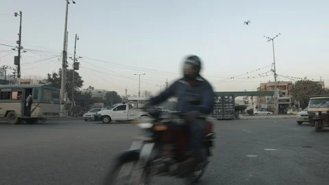 Intersection TimeLapse Video stock 101945198