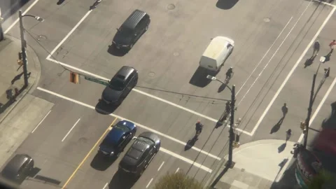 Intersection Timelapse Stock Footage 172115526