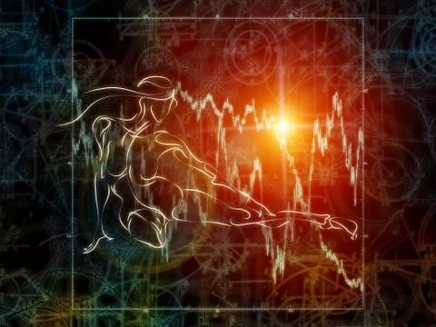 Intersections of Geometry Stock-Illustration