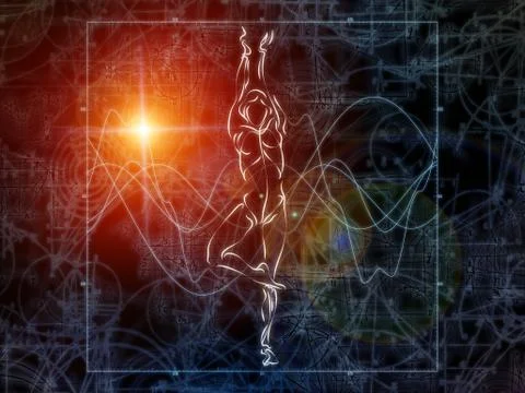 Intersections of Geometry Stock Illustration