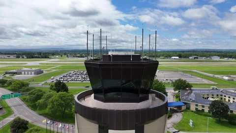 Interspersed - Syracuse Hancock Airport Stock Footage 336624924