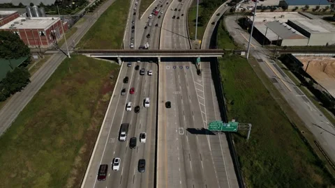 Interstate 10, Houston, Texas Stock Footage 217415164