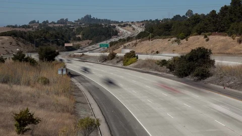 Interstate 280 day timelapse 動画素材 98701829