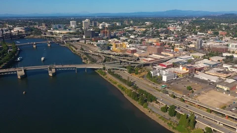 Interstate 5 Portland 스톡 동영상 116996441