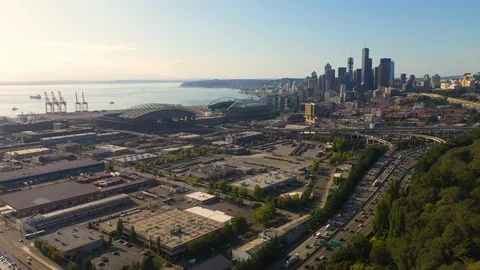 Interstate 5 Seattle 스톡 동영상 116791811