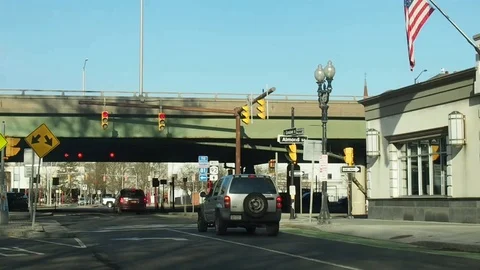 Interstate 81 overpass Stock Footage 126856867