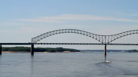 Interstate Bridge Memphis Stock-Footage 11270536