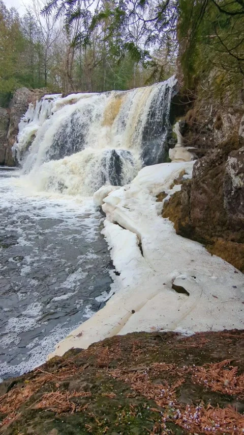 Interstate Falls Landscape Wisconsin Video stock 278242702
