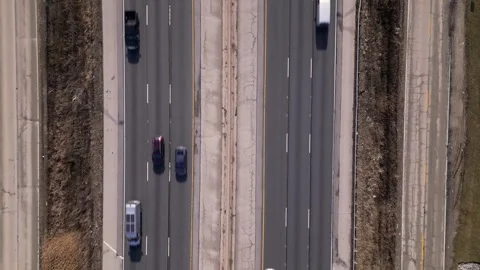 Interstate highway road Stock Footage 241932604