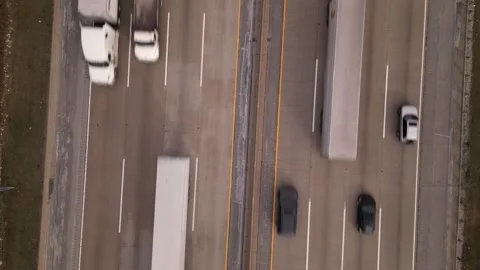 Interstate highway road Stock Footage 241932788