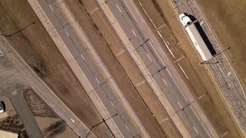 Interstate highway road 스톡 동영상 241934567