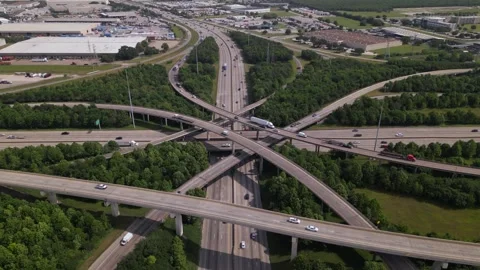 Interstate highway road Stock Footage 244360016