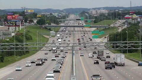 Interstate Highway time lapse 1 動画素材 234221680