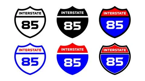 Interstate Stock Illustration