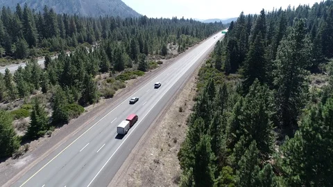 Interstate in nature 動画素材 106403245