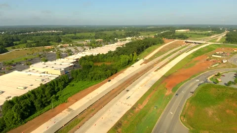 Interstate Overpass 45s Stock Footage 138182608