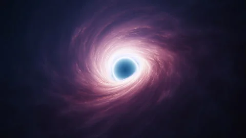 Interstellar Black Hole with glowing Accretion Disk and Singularity Nucleus Vidéo 257209908