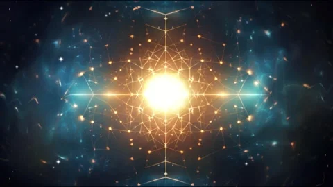 Interstellar Network of Cosmic Connectivity 库存影片 264762156