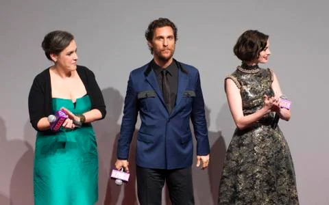 Interstellar Premiere in Shanghai Stock Photos