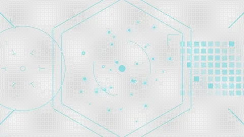 Interstellar Seamless HUD Satellite Trajectory: Master UI Screen : 4K Alpha Stockbeeldmateriaal 332944492