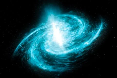 Interstellar space. Galaxy, star array, space, space nebula. Fabulous abstrac Stock Photos