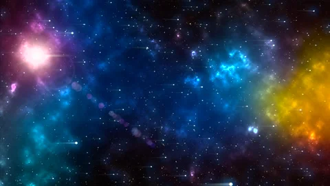 Interstellar space travel, 1440p, 60fps Stock Footage