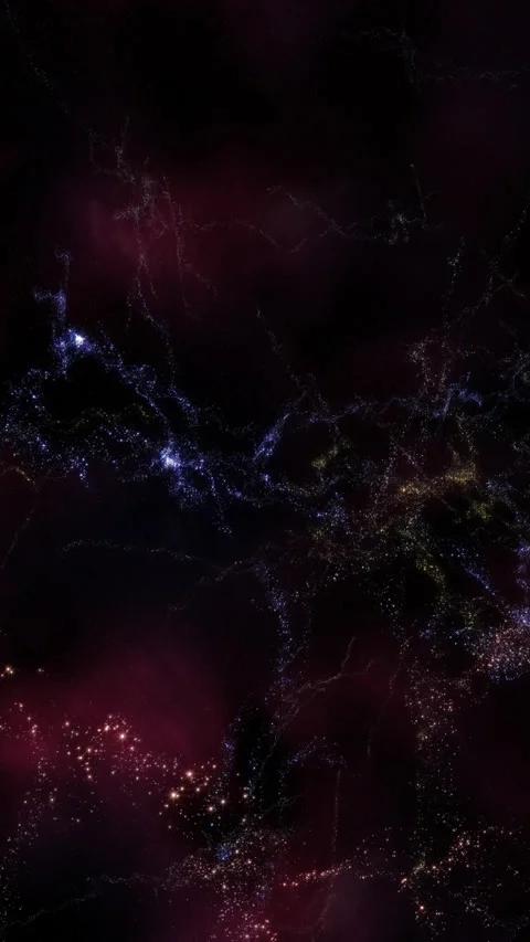 Interstellar Space Voyage a Journey Through the Cosmos Stock Footage 283573195